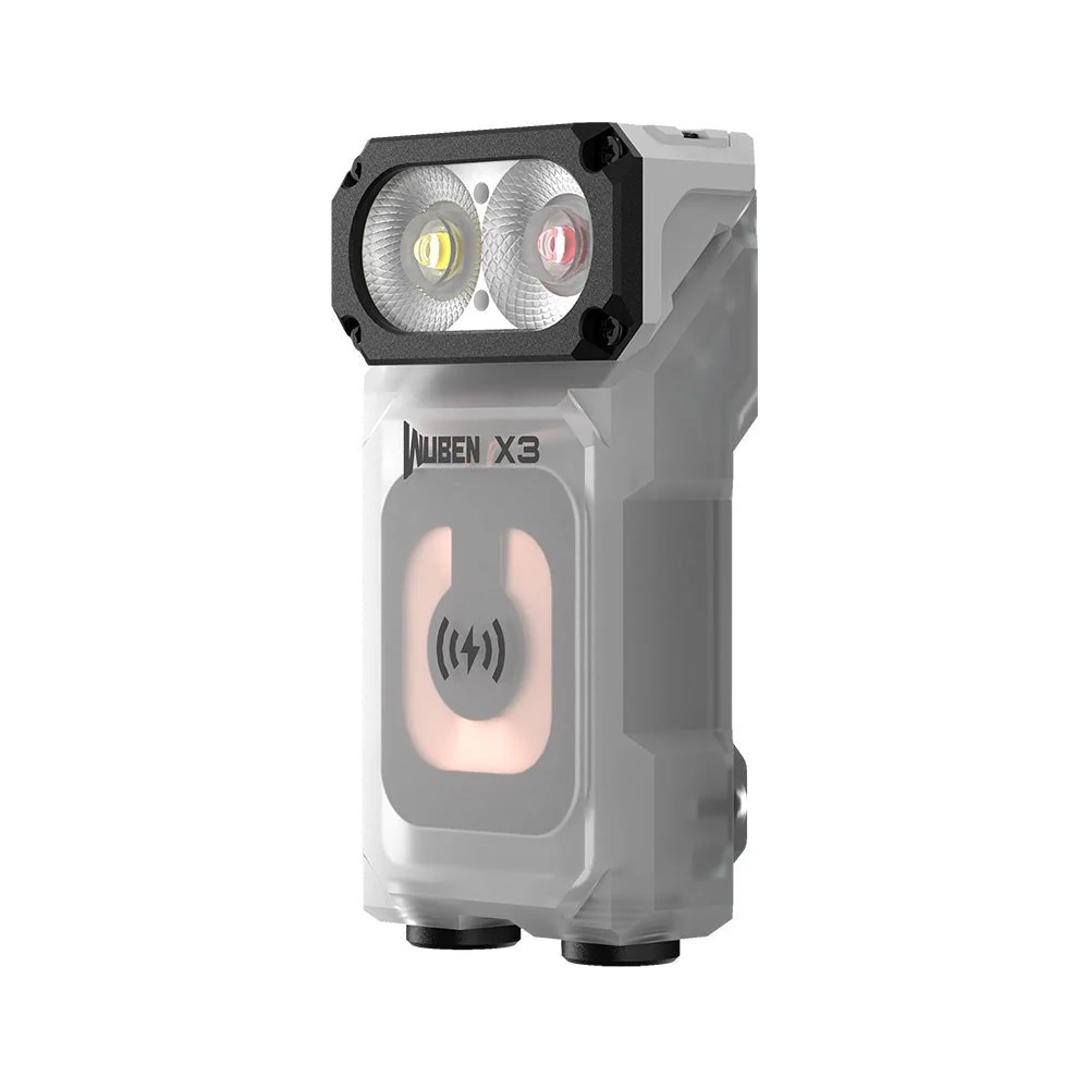 WUBEN Lightok X3 Owl Compact Rechargeable EDC Flashlight(Red and white light) - Image 42