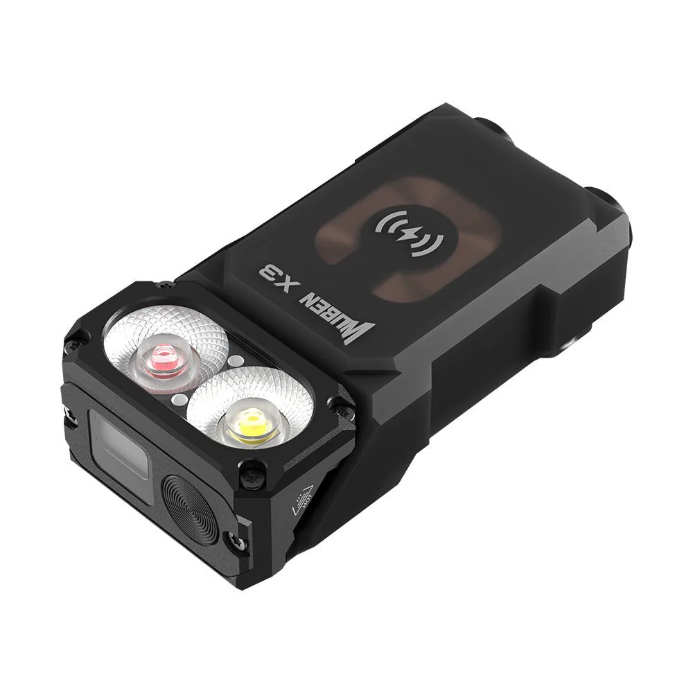 WUBEN Lightok X3 Owl Compact Rechargeable EDC Flashlight(Red and white light) - Image 50