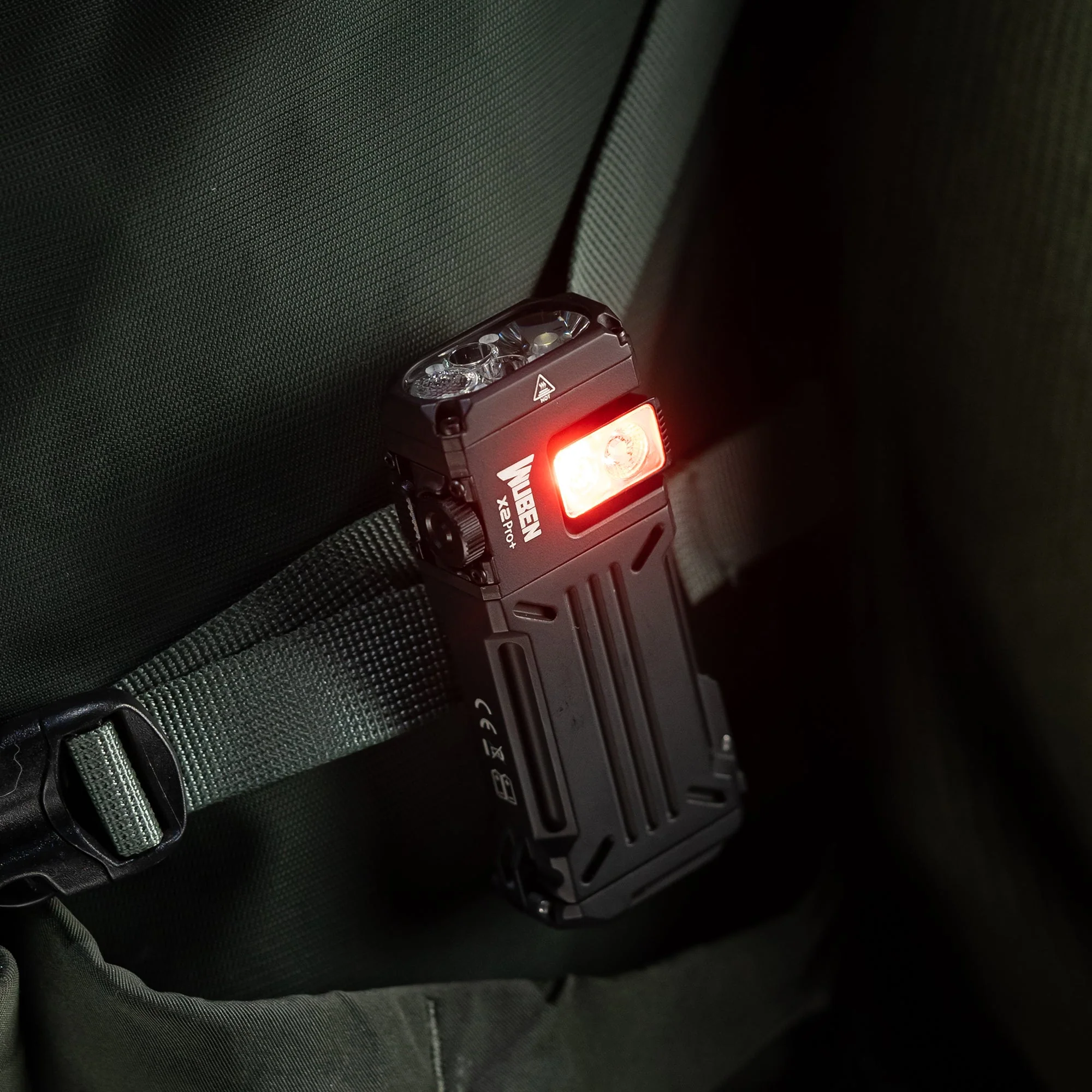 Wuben X2 Pro+ 1500 Lumens Magnetic EDC Flashlight - Image 7