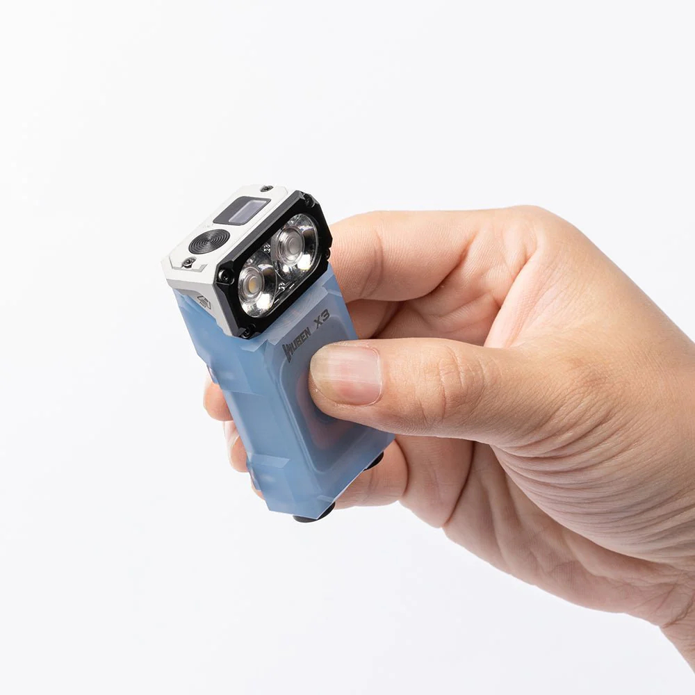 WUBEN Lightok X3 Owl Compact Rechargeable EDC Flashlight(Red and white light) - Image 17