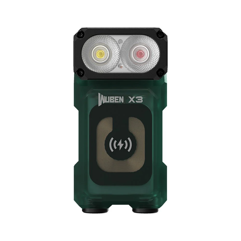 WUBEN Lightok X3 Owl Compact Rechargeable EDC Flashlight(Red and white light) - Image 25