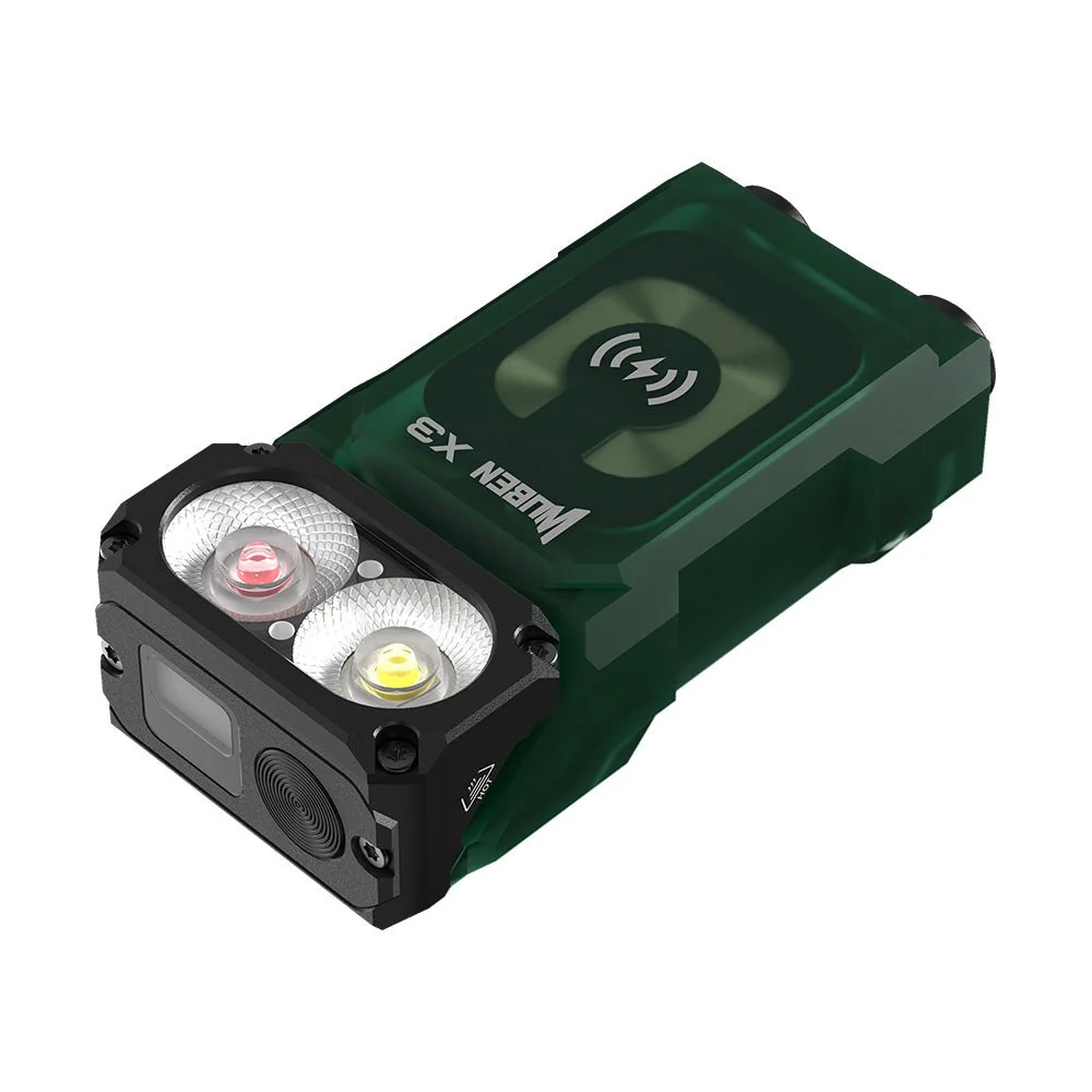 WUBEN Lightok X3 Owl Compact Rechargeable EDC Flashlight(Red and white light) - Image 27